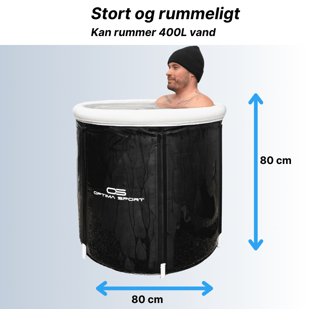 Isbad oppusteligt og foldbart