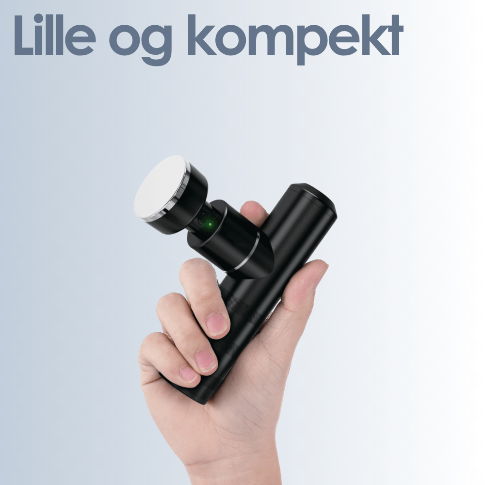 Optima-Go Mini Massagepistol med varmefunktion