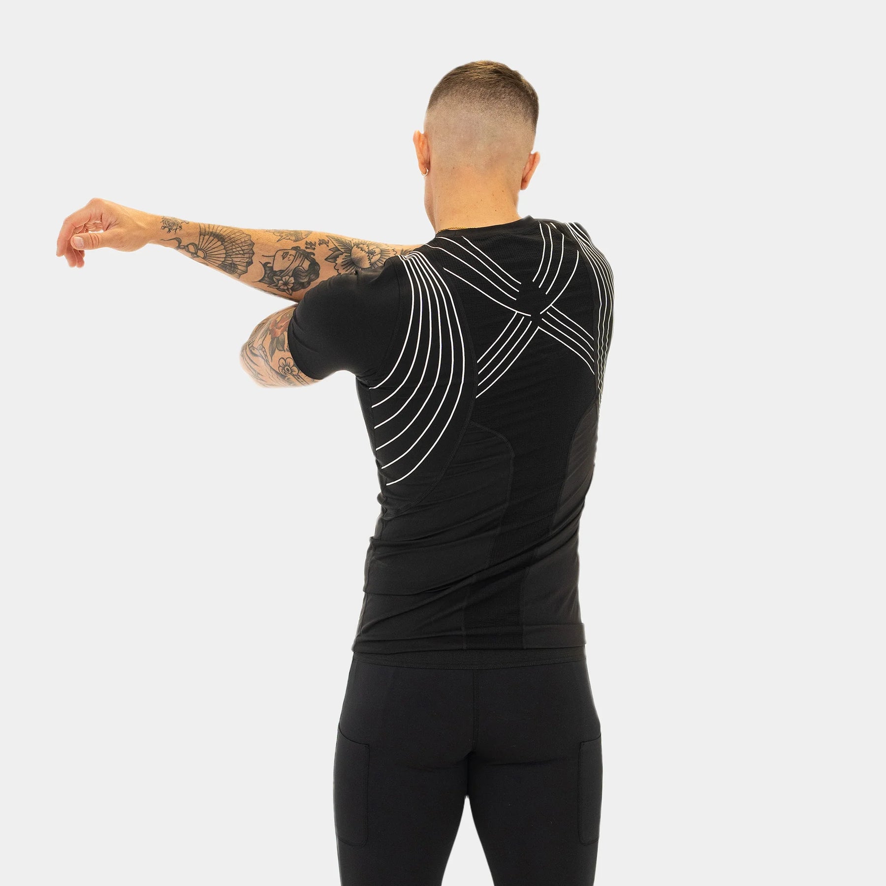 SPINE-TECH Baselayer – Holdningskorrigerende - sort