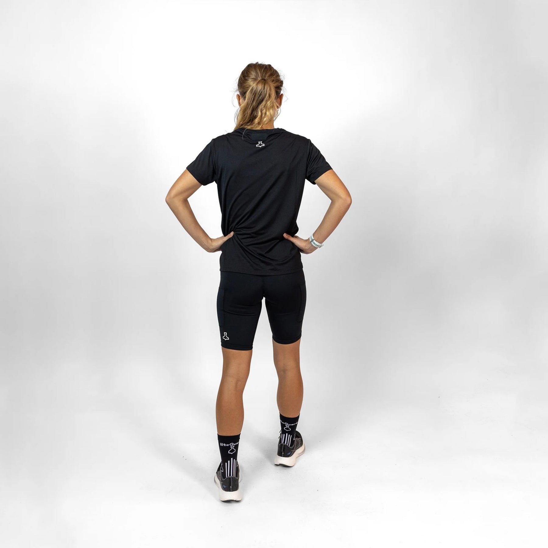 Løbestrømpe Sort- PRO-TECH LG SOCK