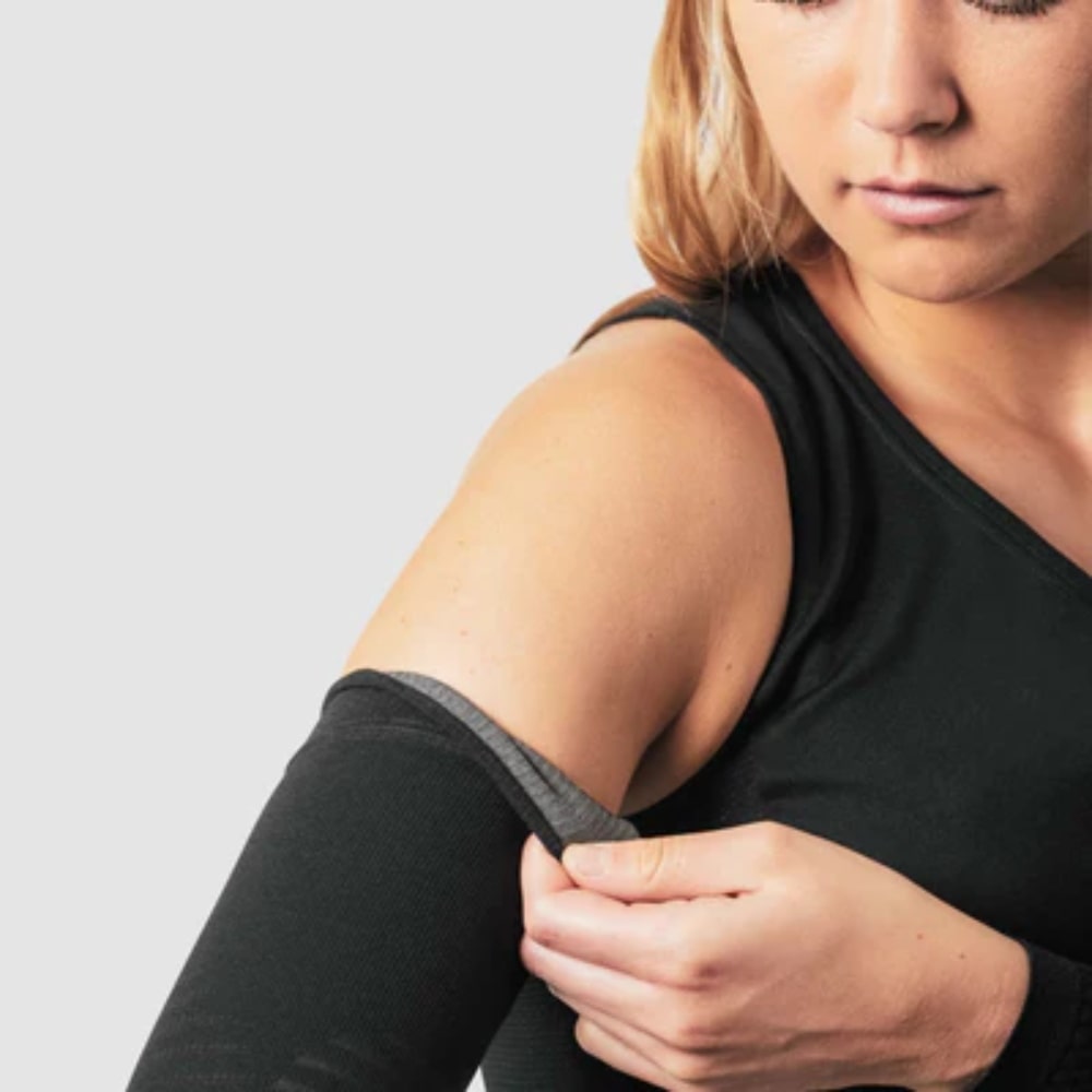 Kompressions sleeve til arm - sort