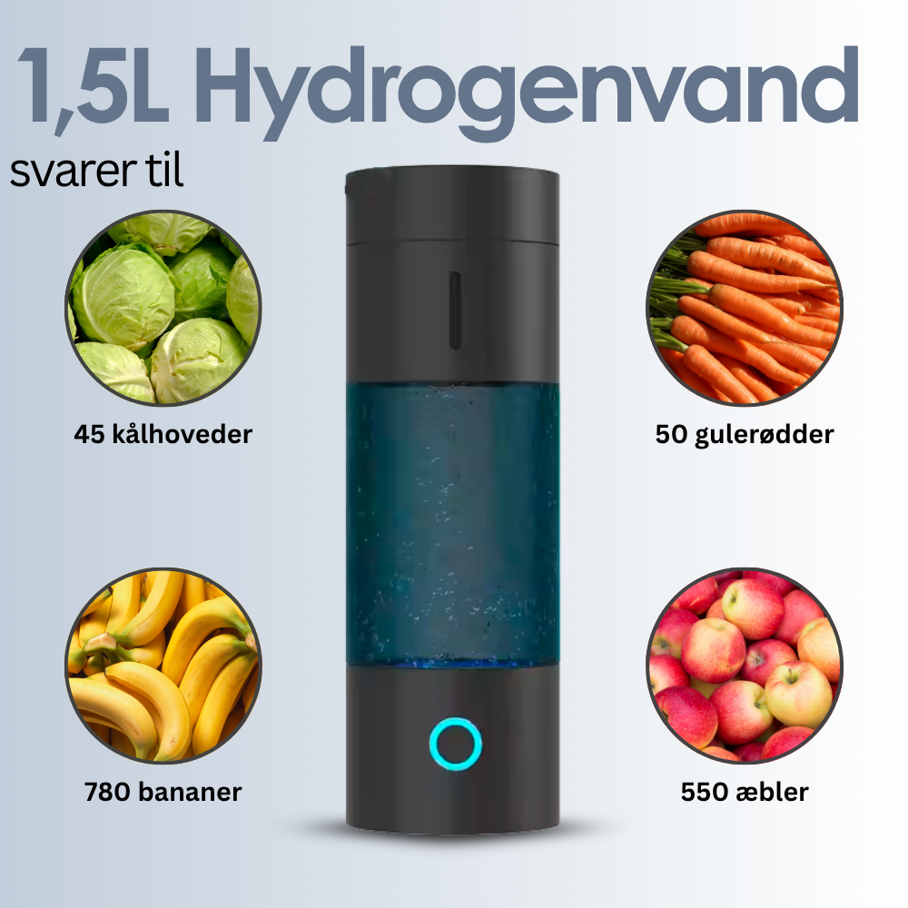 Hydrogenvandflaske