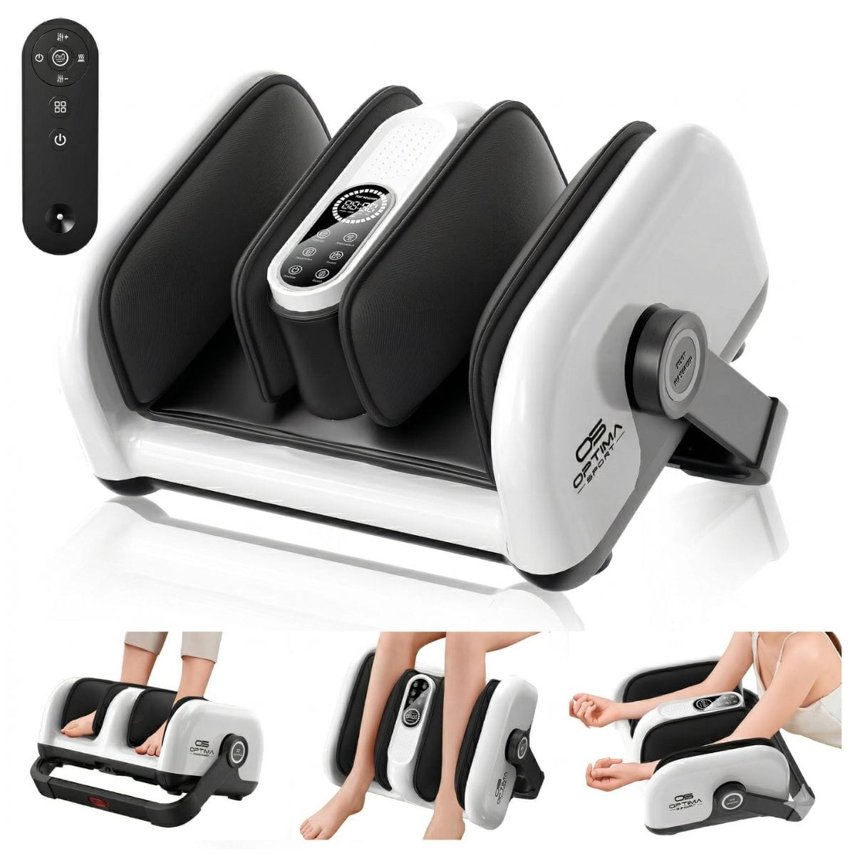 Fod og læg massager med kompression og varme