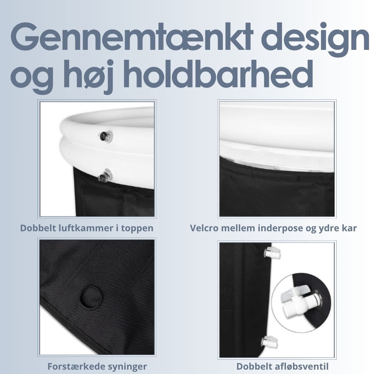 Isbad - Pro oppusteligt og foldbart