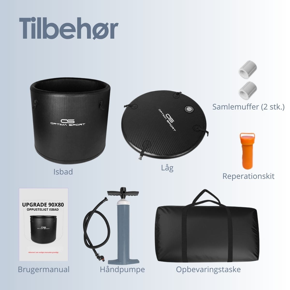 Isbad - Ultra oppusteligt og foldbart