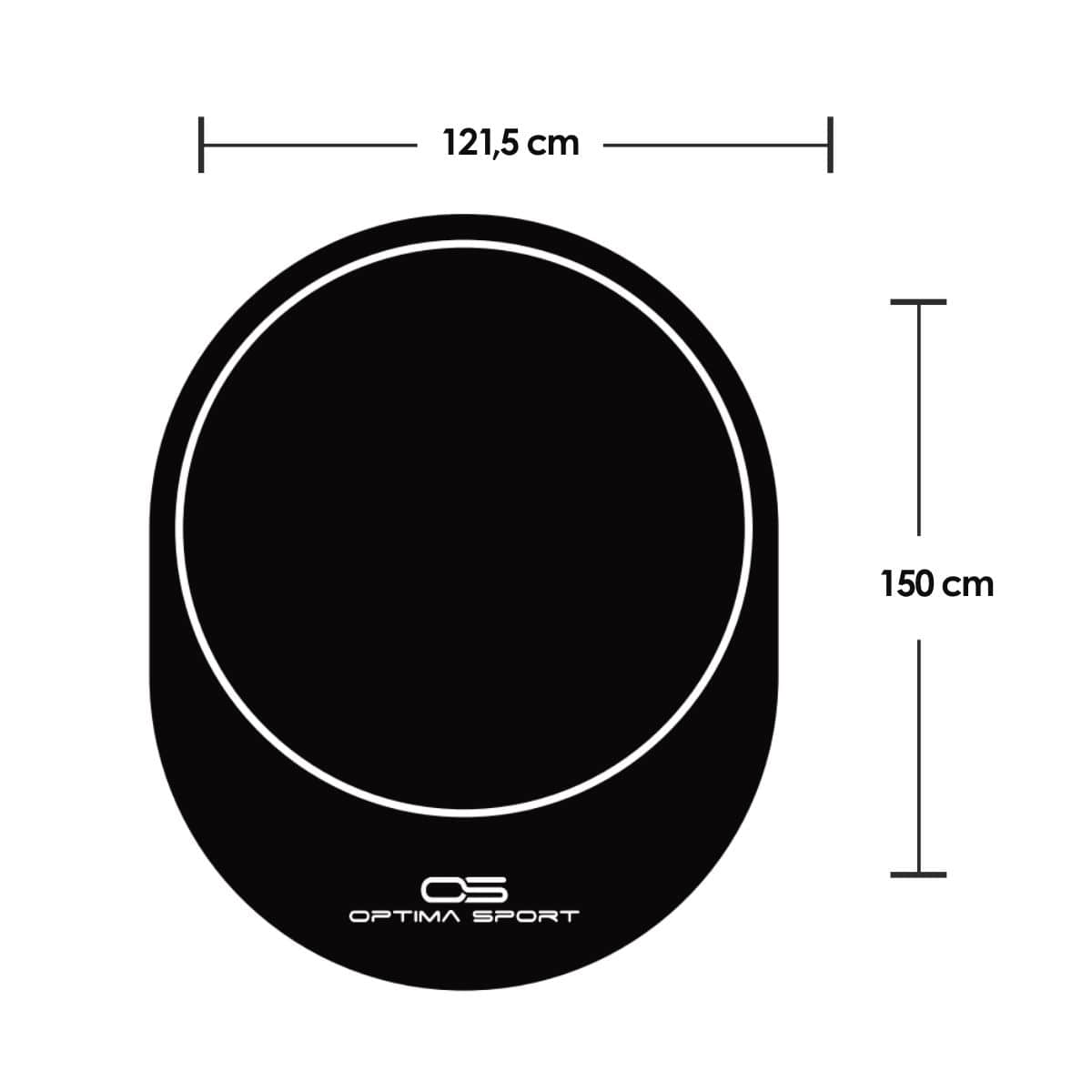 Måtte til rundt isbad