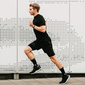 Løbestrømpe Sort- PRO-TECH LG SOCK