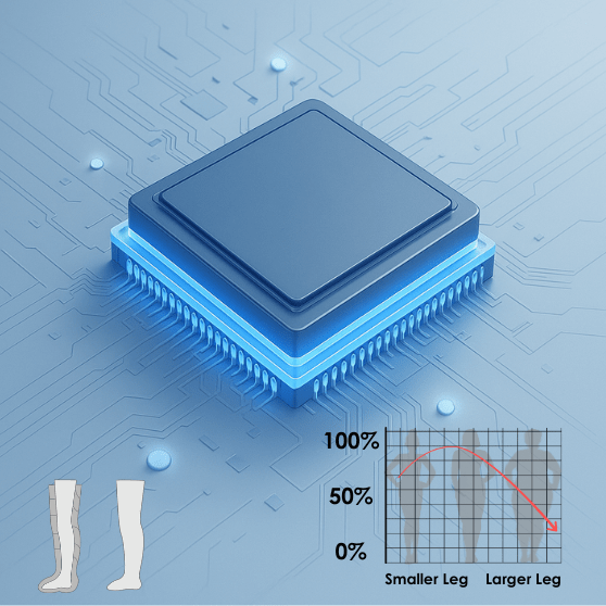 Tryksensor for optimal tilpasning