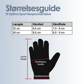 Neoprenhandsker til isbad