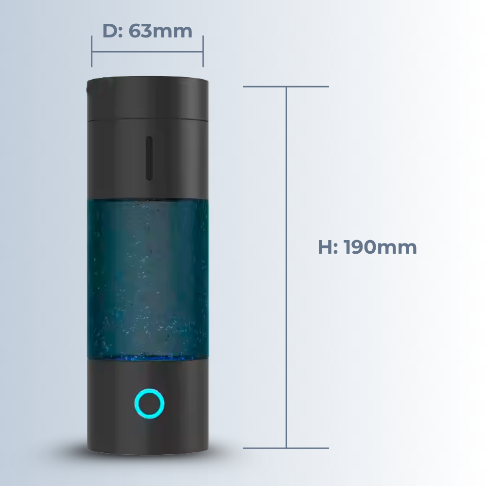 Hydrogenvandflaske – 350 ml kapacitet til daglig brug