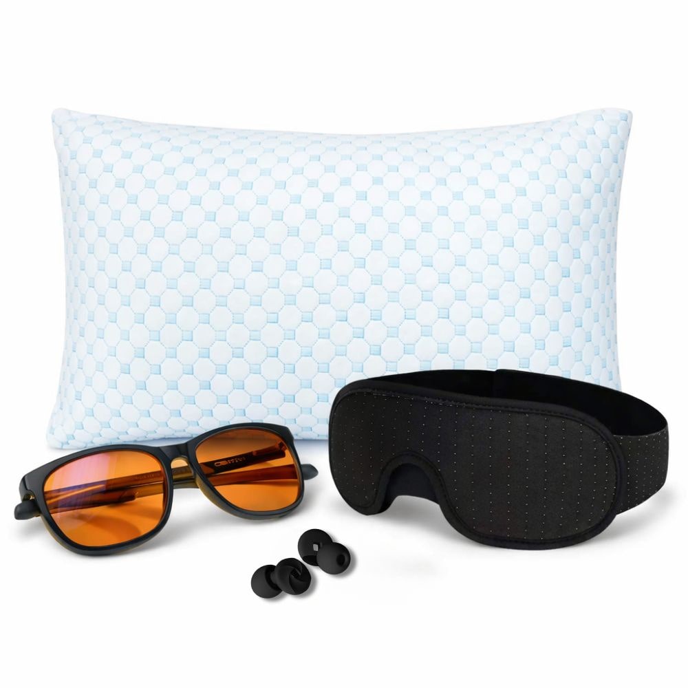 Søvn & Aftenrutine Bundle - hovedpude og søvntilbehør