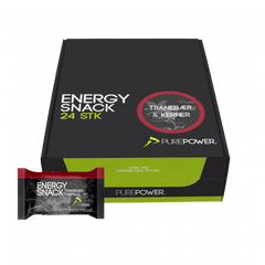 PurePower Energibar med tranebær - pakke med 24 stk